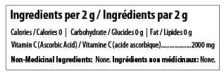 Innotech Nutrition Vitamin C as Ascorbic Acid fine powder 400 Grams - Nutrition Plus