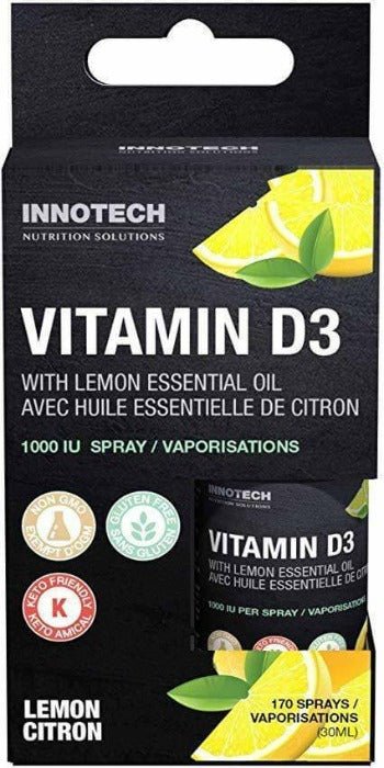 Innotech Nutrition Vitamin D3 Spray 30mL - Nutrition Plus