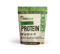 Thumbnail for Iron Vegan Sprouted Protein - Natural Chocolate 1 kg - Nutrition Plus
