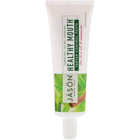 Thumbnail for Jason Healthy Mouth, Fluoride Free Toothpaste with Tea Tree Oil & Cinnamon 119 Grams - Nutrition Plus