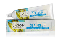 Thumbnail for Jason Sea Fresh® Strengthening ToothPaste Deep Sea Spearmint 170 Grams - Nutrition Plus