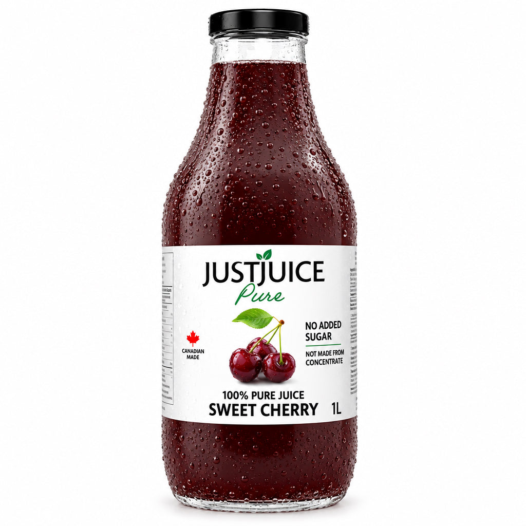 Just Juice Pure Sweet Cherry Juice 1 Litre - Nutrition Plus
