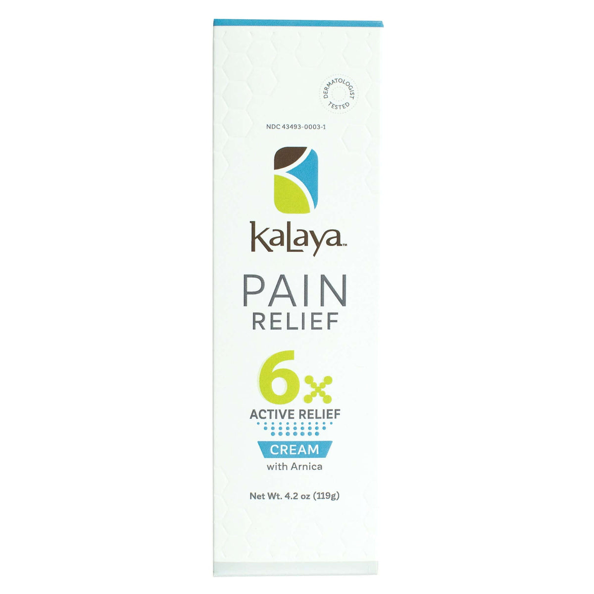 Kalaya 6x Extra Strength Pain Relief Cream 120 Grams