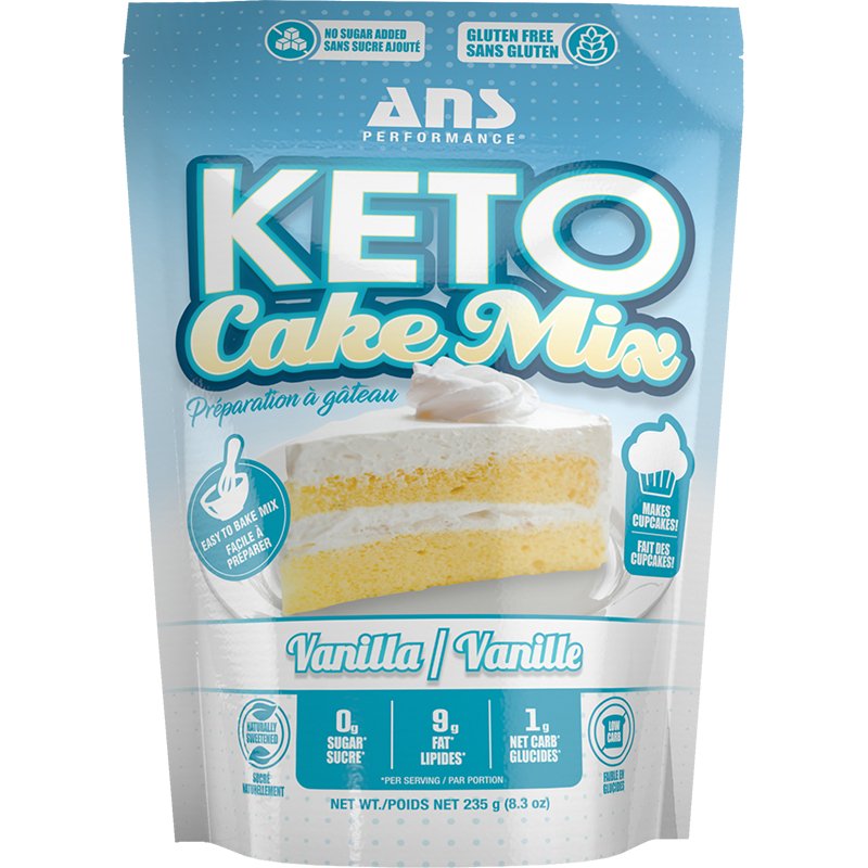 Keto Cake Mix Vanilla 235 Grams - Nutrition Plus