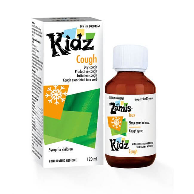 Kidz Homeopathic Cough Syrup for children 120mL - Nutrition Plus