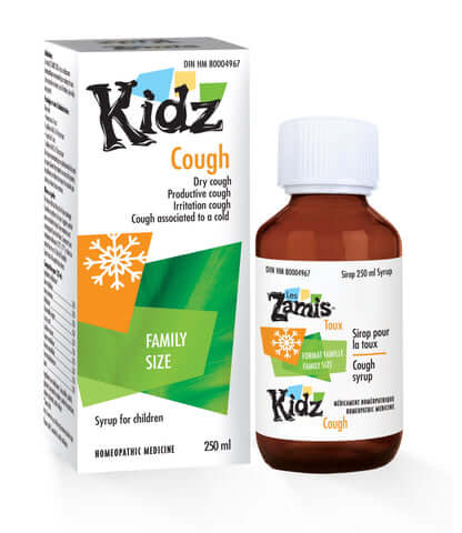 Kidz Homeopathic Cough Syrup for children 250mL - Nutrition Plus