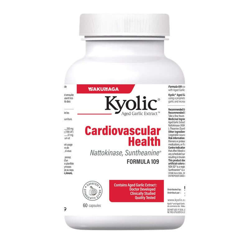 Kyolic Cardiovascular Health Formula 109 60 Capsules Nutrition