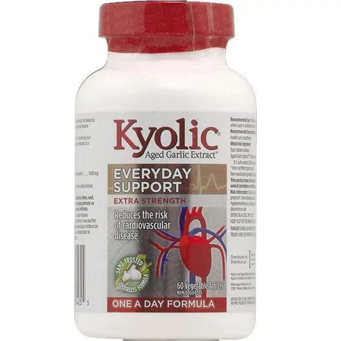 Kyolic Extra Strength 1000mg One A Day 60 Veg Tablets - Nutrition Plus