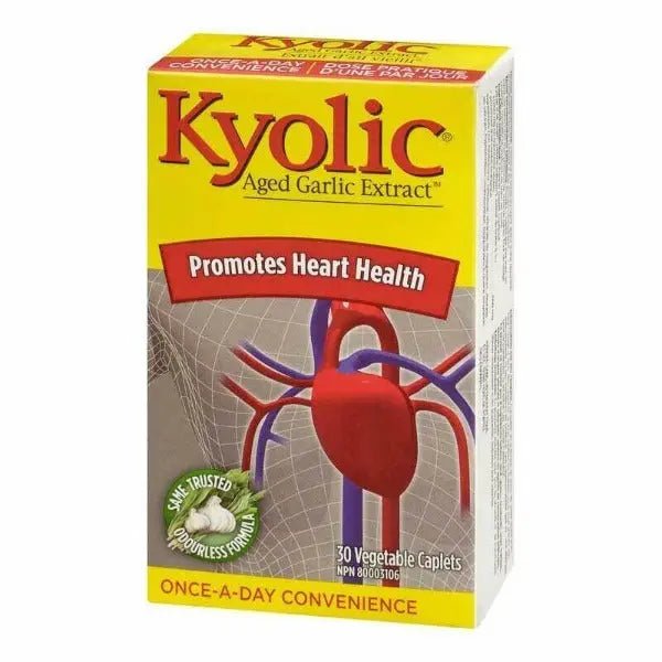 Kyolic Once A Day 30 Caplets - Nutrition Plus