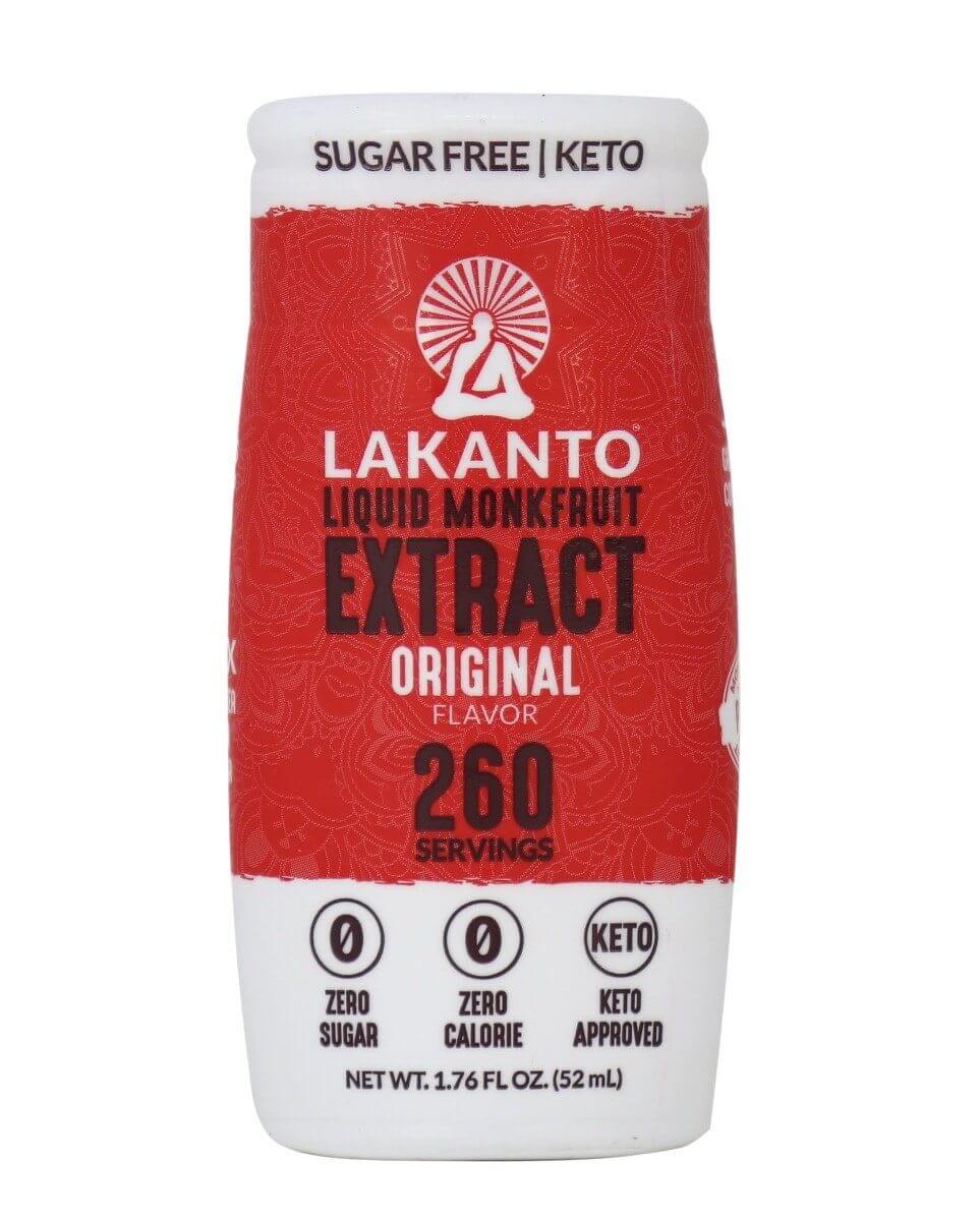 Lakanto Liquid Sweetener, Monkfruit Extract - Original 52 ml - Nutrition Plus