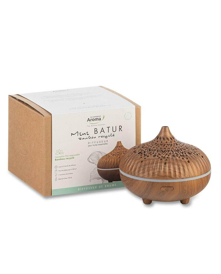 Le Comptoir Aroma Diffuser Mini-Batur Recycled Bamboo - Nutrition Plus