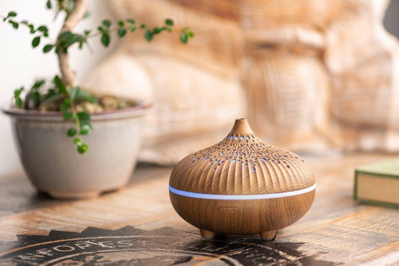 Le Comptoir Aroma Diffuser Mini-Batur Recycled Bamboo - Nutrition Plus