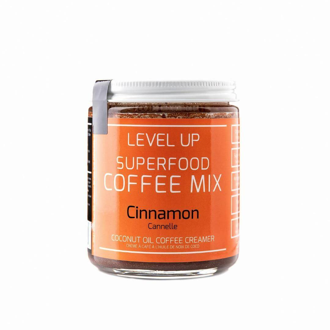 Level Up Superfood Coffee Mix -Cinnamon 227 Grams - Nutrition Plus