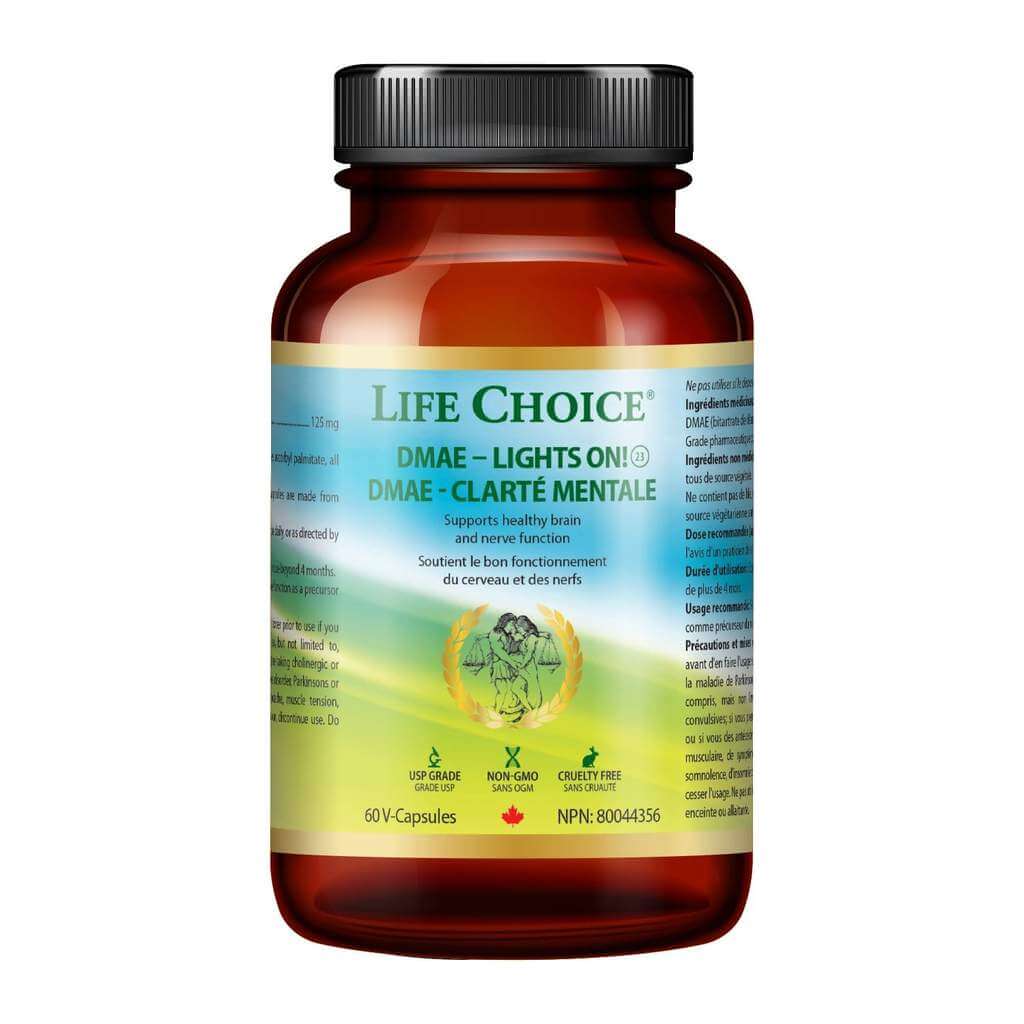 Life Choice DMAE Lights On 60 Capsules - Nutrition Plus