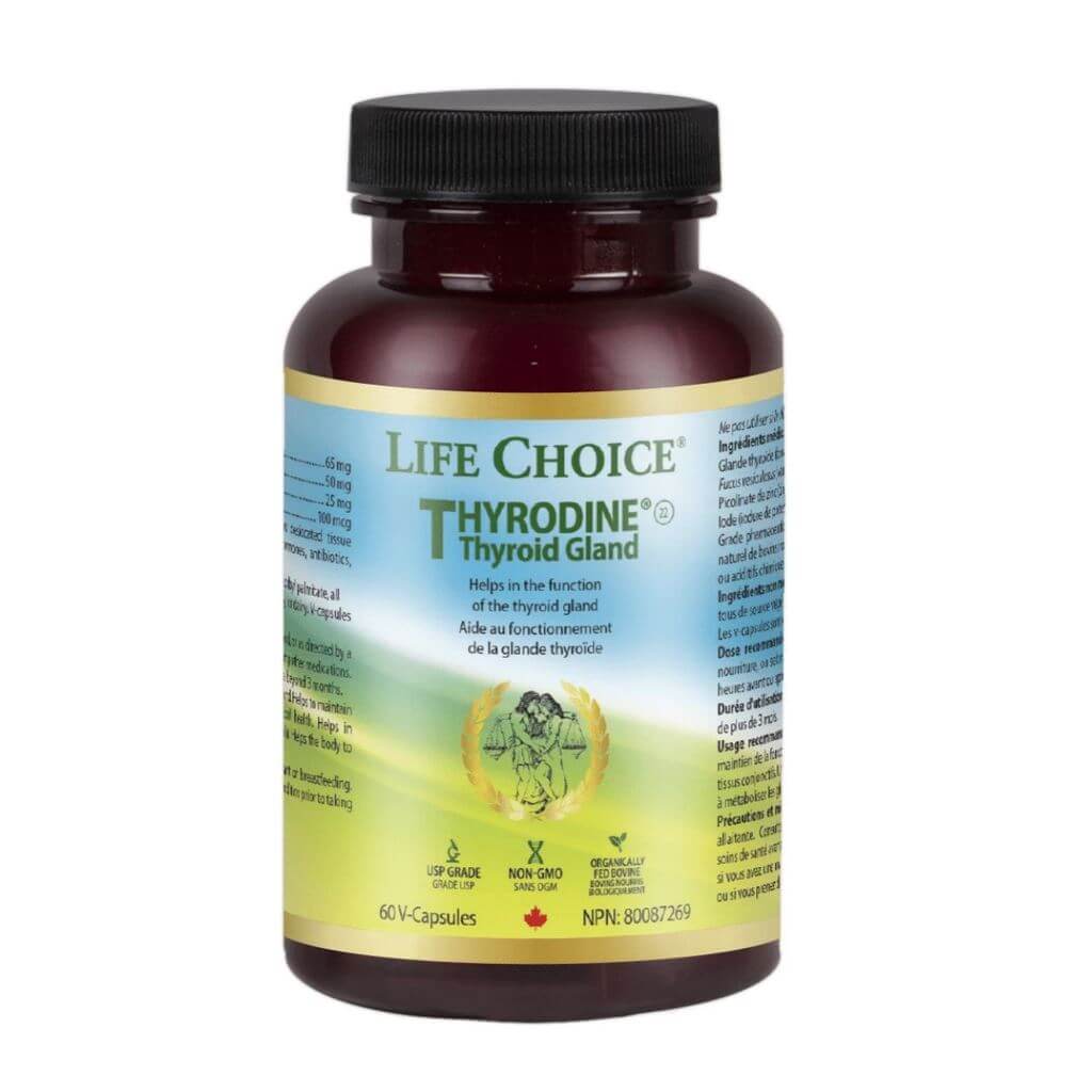 Life Choice Thyrodine Thyroid Gland 60 Veg Capsules - Nutrition Plus