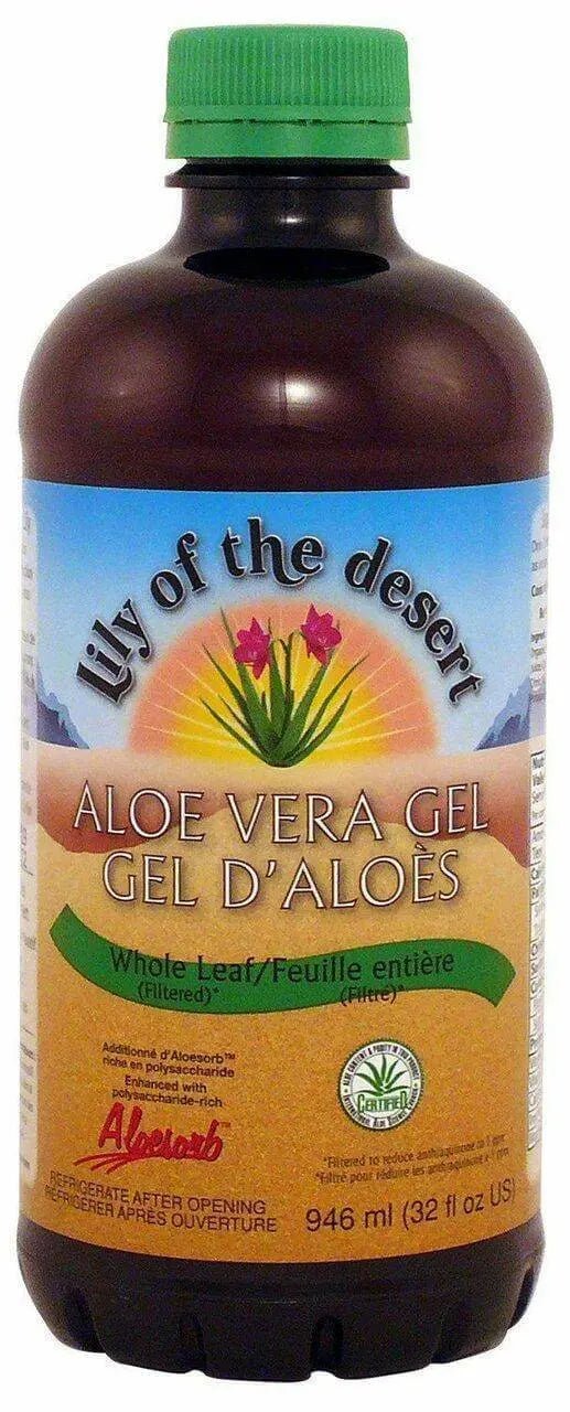 Gelatina de aloe vera para beber - digestión Lily of the desert