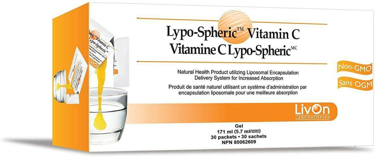 LivOn Laboratories LYPO-SPHERIC VITAMIN C 30 Sachets - Nutrition Plus
