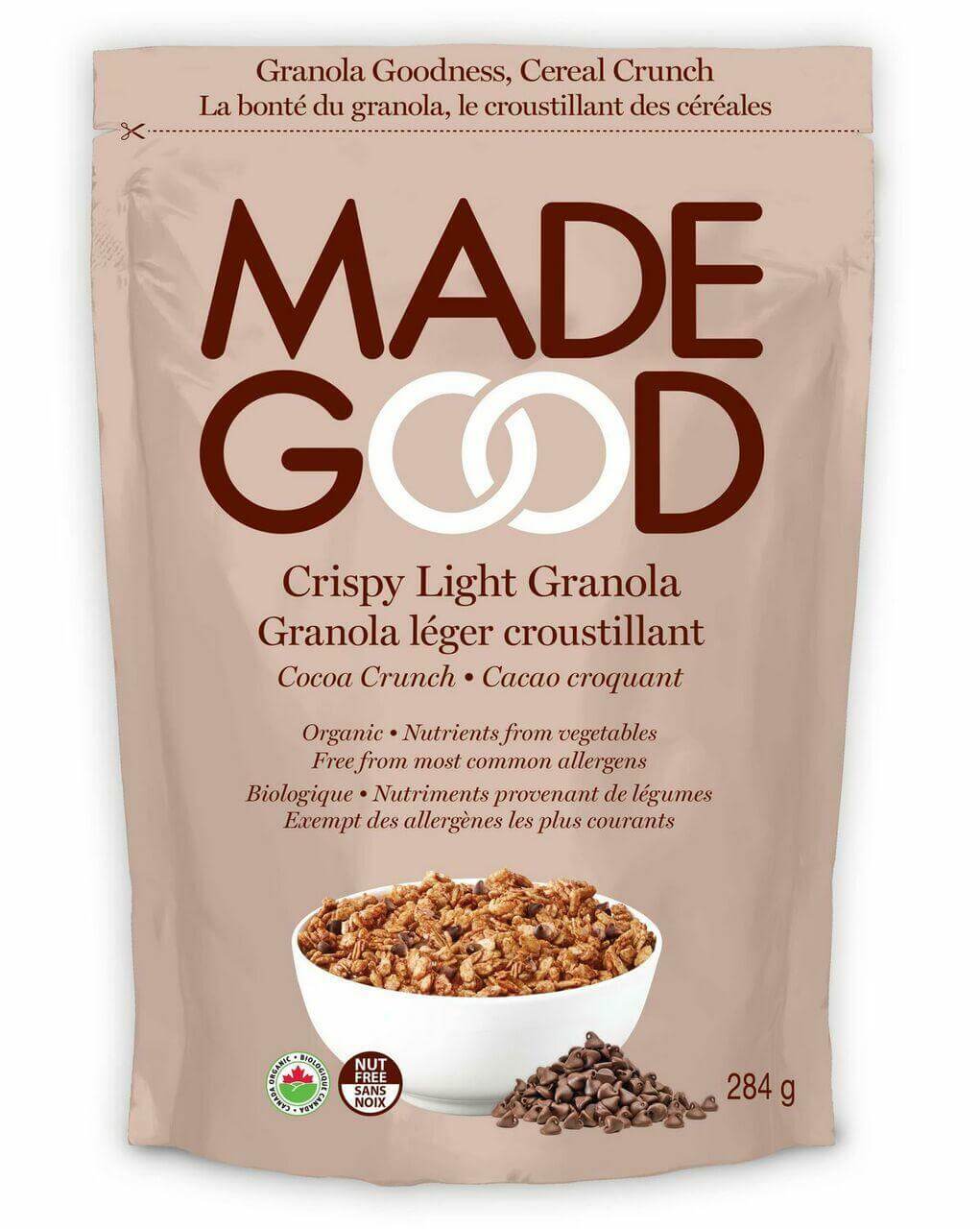 MadeGood Granula Cocao Crunch 284 Grams - Nutrition Plus