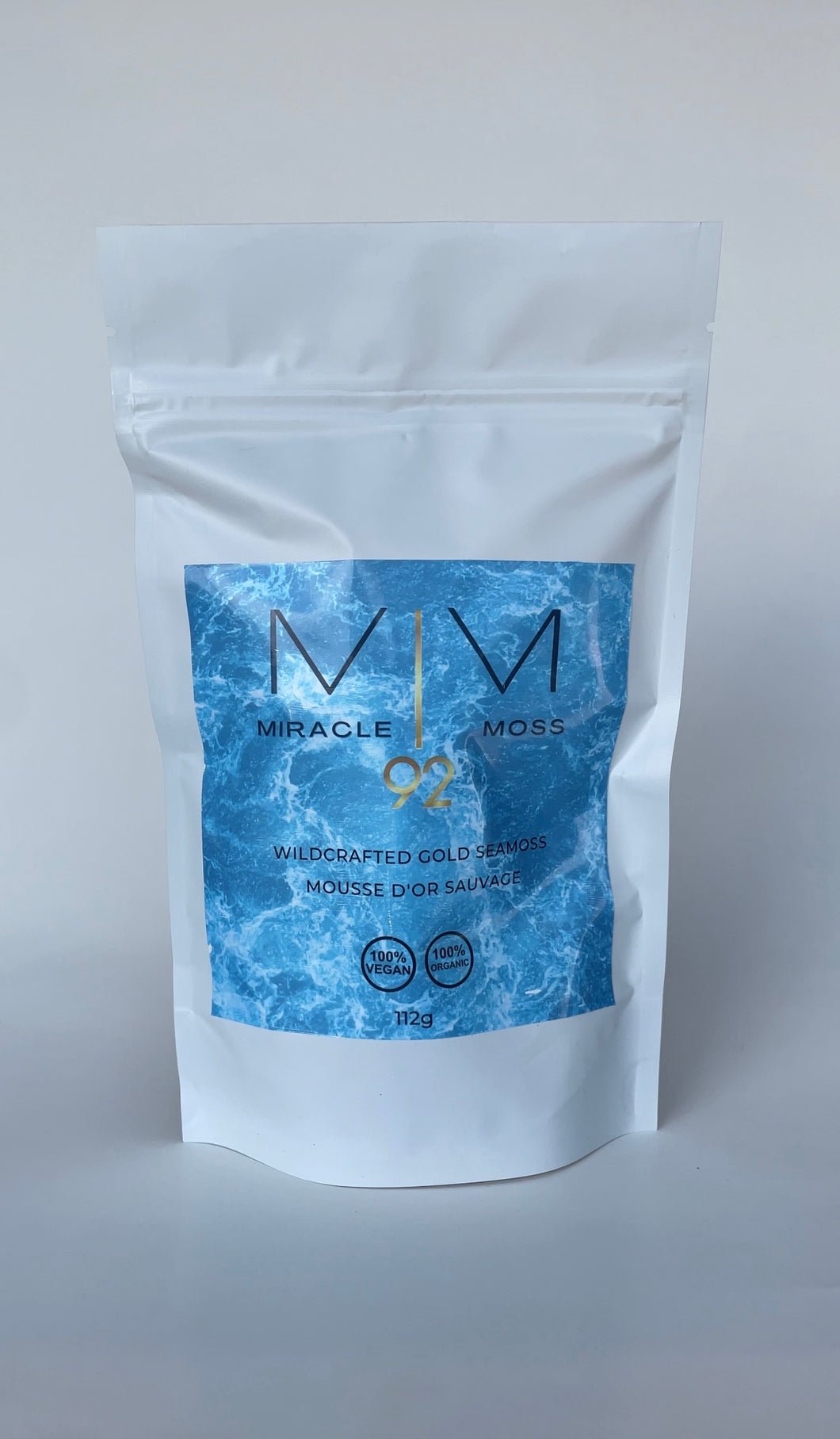 Miracle Moss 92 Gold Dry Sea Moss 112 Grams - Nutrition Plus