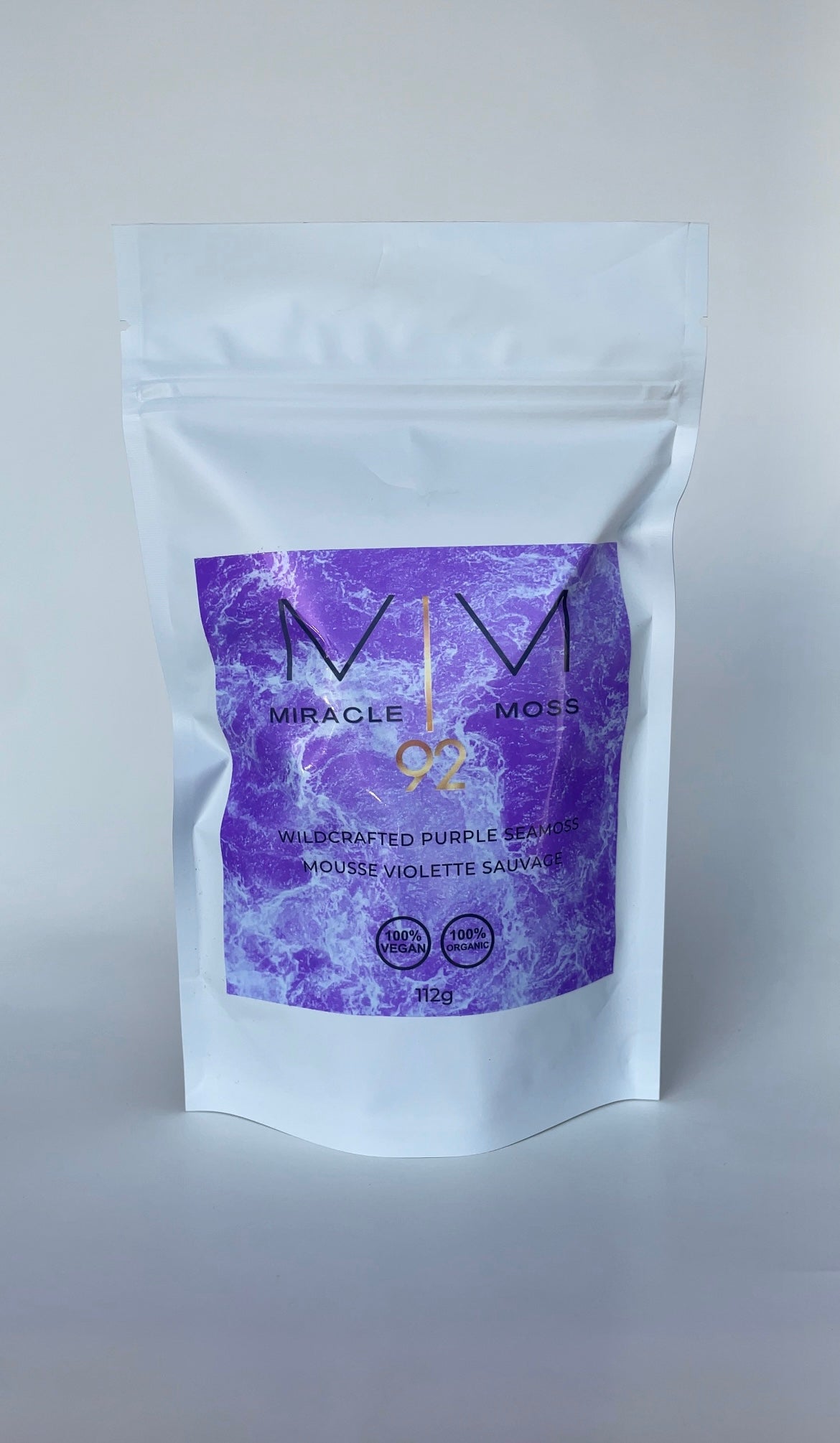 Miracle Moss 92 Purple Dry Sea Moss 112 Grams - Nutrition Plus