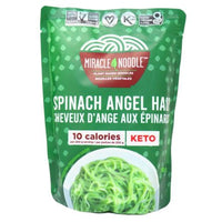 Thumbnail for Miracle Noodle Ready To Eat Spinach Angel Hair - Nutrition Plus