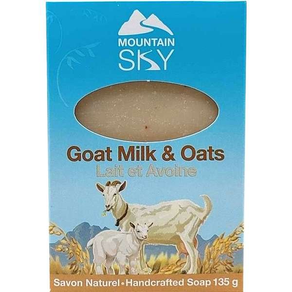 Mountain Sky Goat Milk & Oat Soap Bar 135g - Nutrition Plus