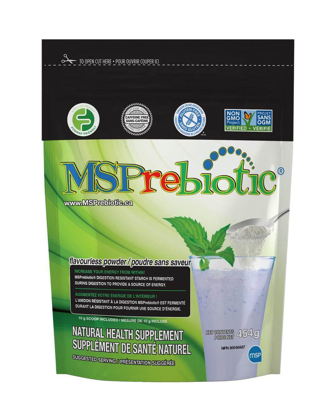 MSPrebiotic Powder 454 Gramsvitamine – Nutrition Plus