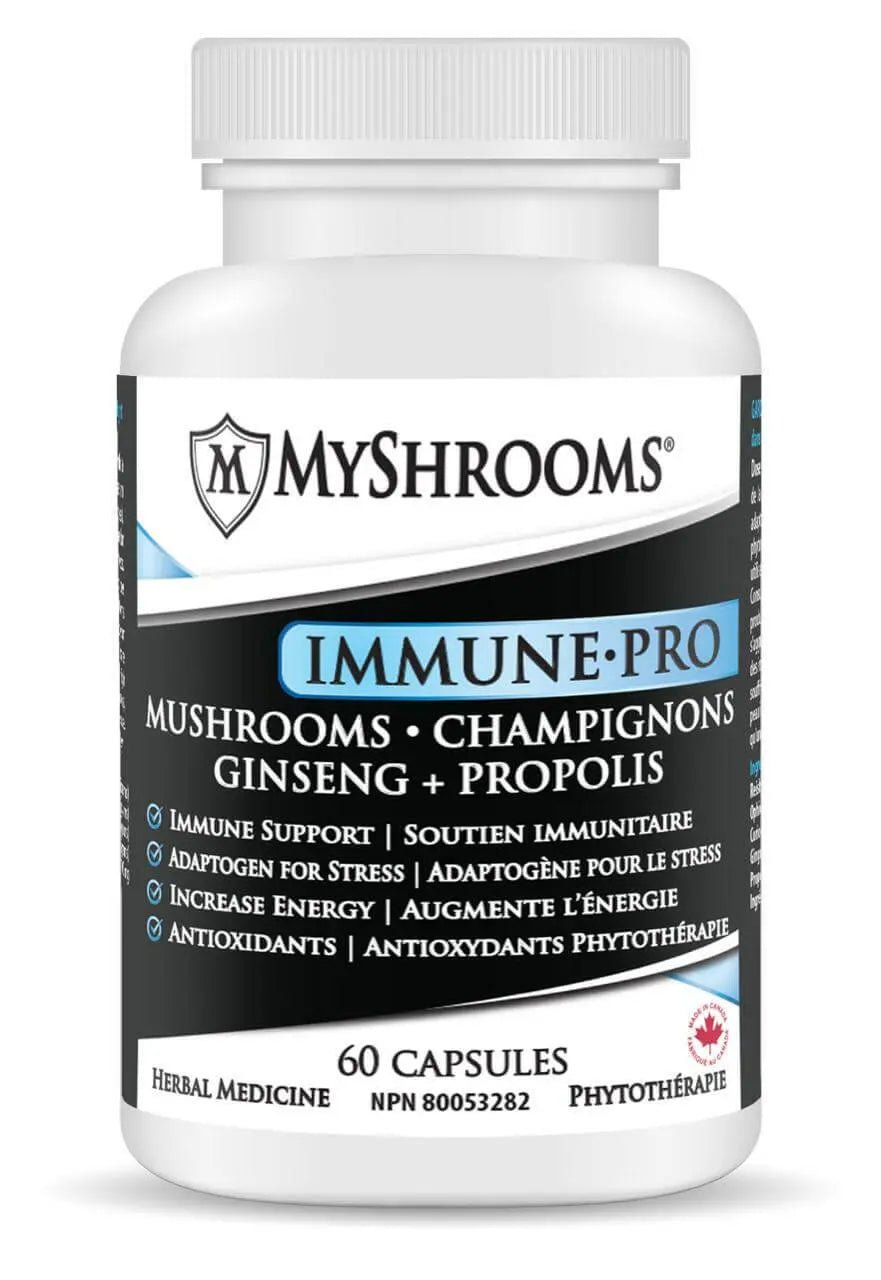 MyShrooms Immune-Pro 60 Capsules - Nutrition Plus