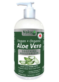 Thumbnail for Naka Aloe Vera Gel 340mL Vegan Liquid Pump - Nutrition Plus