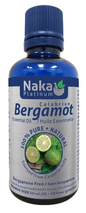 Naka Bergamot Essential Oil 50mL - Nutrition Plus