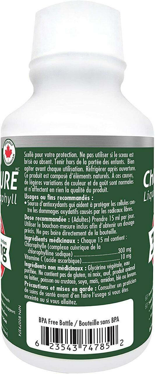 Naka ChloroPURE Liquid Chlorophyll 300mg 600mL - Nutrition Plus