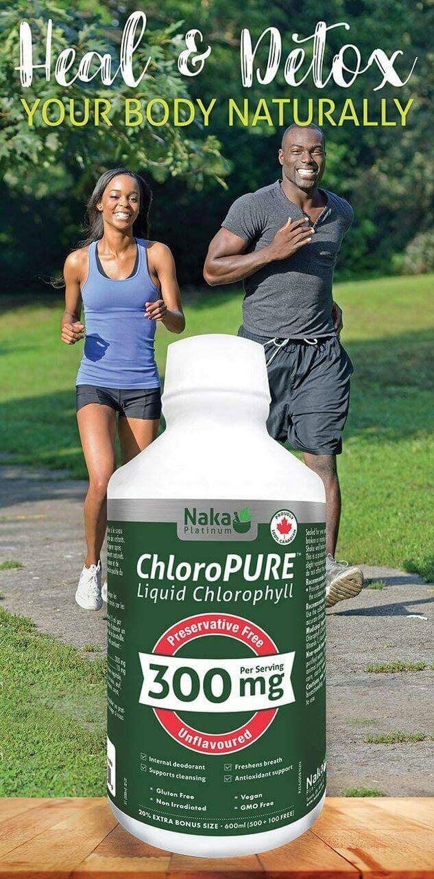 Naka ChloroPURE Liquid Chlorophyll 300mg 600mL - Nutrition Plus