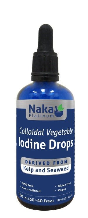 Naka Colloidal Vegetable Iodine Drops 100mL - Nutrition Plus