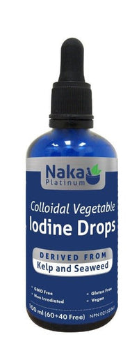 Thumbnail for Naka Colloidal Vegetable Iodine Drops 100mL - Nutrition Plus