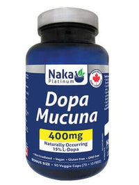 Thumbnail for Naka Dopa Mucuna 400mg 90 Veg Capsules - Nutrition Plus