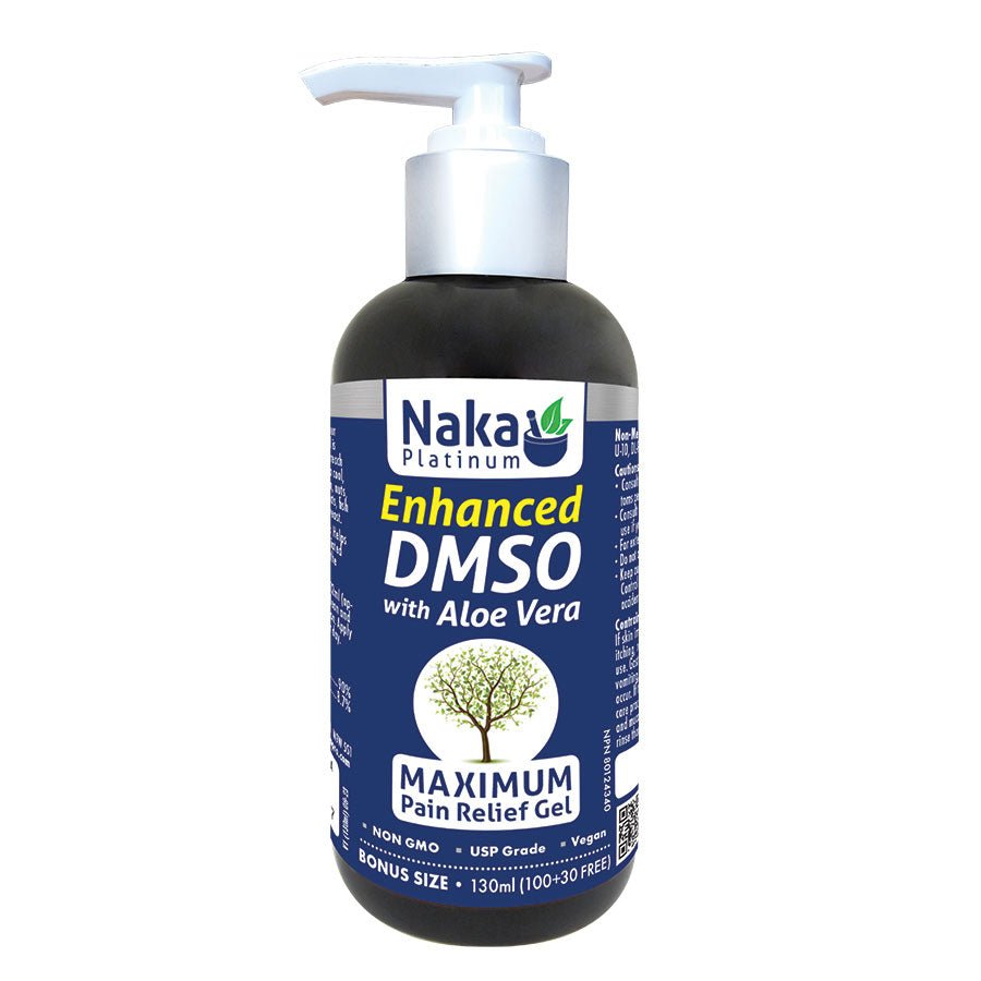 Naka Enhanced DMSO Maximum Pain Relief Gel 130mL - Nutrition Plus