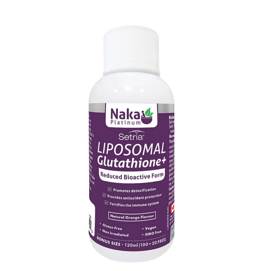 Naka Liposomal Glutathione 120mL Liquid - Nutrition Plus