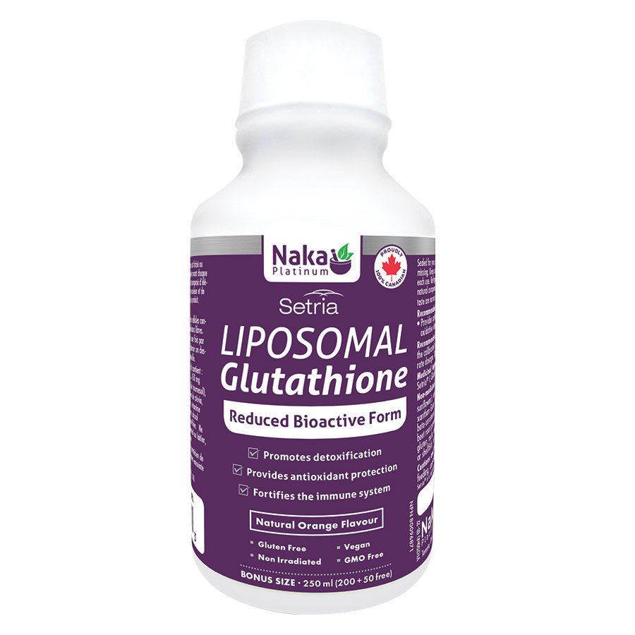 Naka Liposomal Glutathione 250mL Liquid - Nutrition Plus