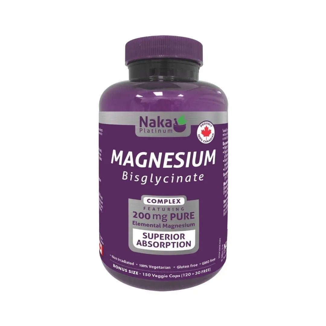 Naka Magnesium Bisglycinate 200mg - Nutrition Plus