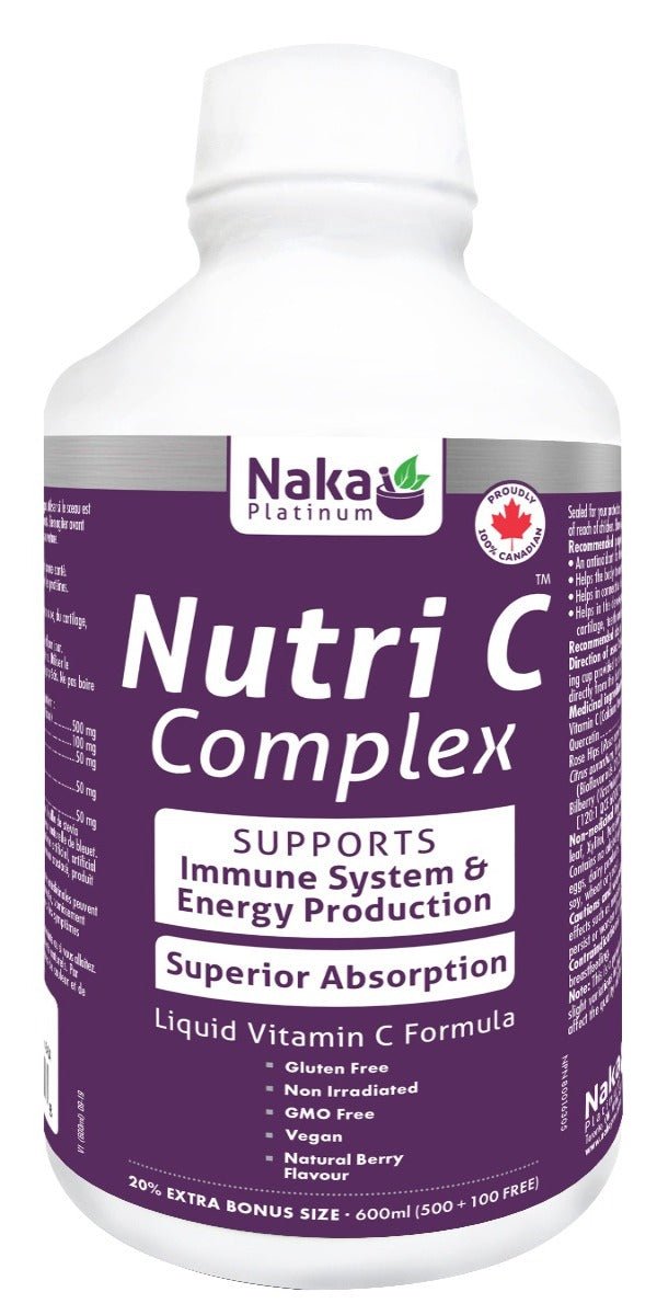 Naka Nutri-C Complex Liquid 500mL - Nutrition Plus