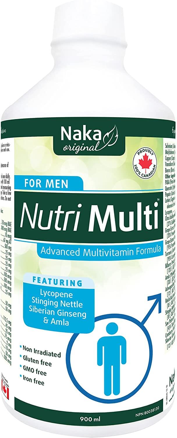 Naka Nutri Multi For Men (Liquid Men's Multivitamin) 900 ml - Nutrition Plus