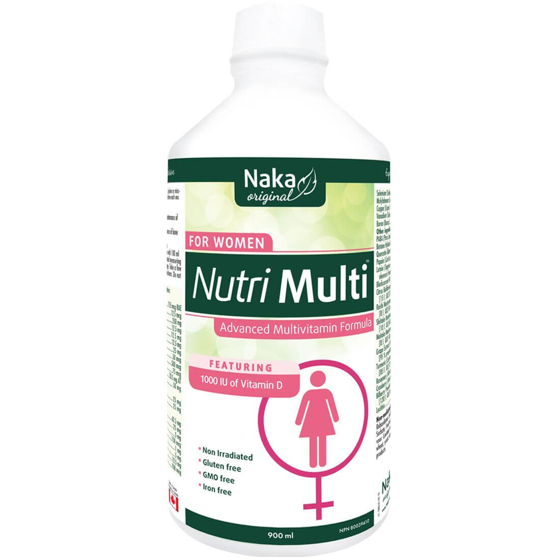 Naka Nutri Multi For Women (Liquid Women's Multivitamin) 900 ml - Nutrition Plus