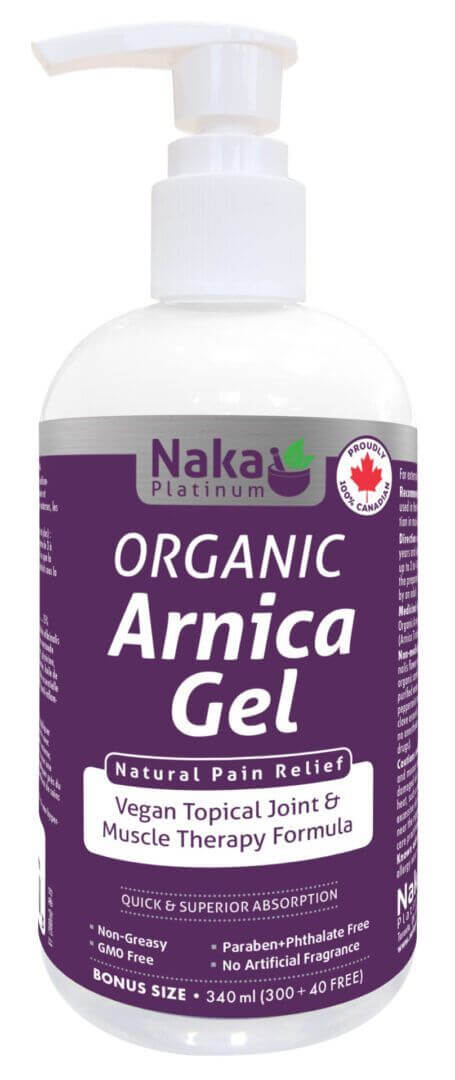 Naka Organic Arnica Gel 340mL - Nutrition Plus