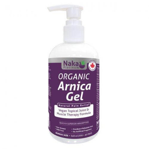 Naka Organic Arnica Gel 340mL Nutrition Plus