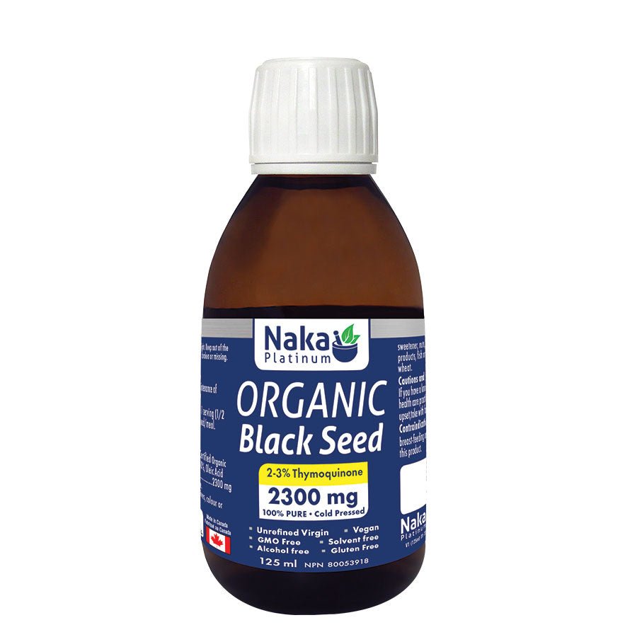 Naka Organic Black Seed 125mL - Nutrition Plus