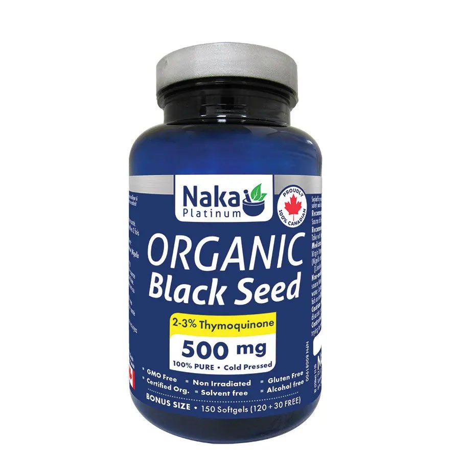 Naka Organic Black Seed 150 Softgels - Nutrition Plus