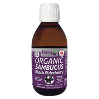 Thumbnail for Naka Organic Sambucus Black Elderberry Syrup 300mL - Nutrition Plus