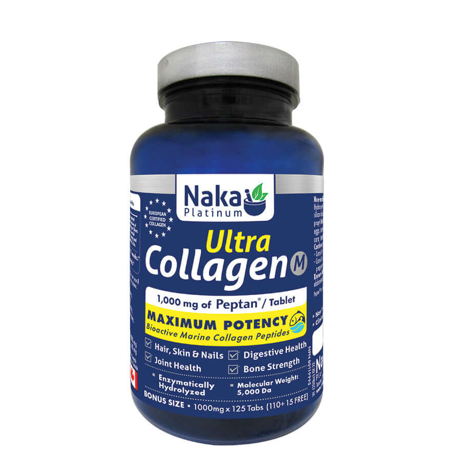 Naka Ultra Collagen (Marine Source) 125 Tablets - Nutrition Plus