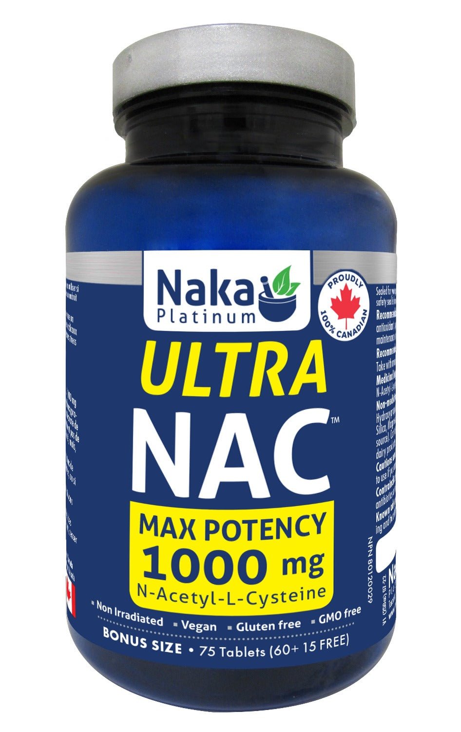 Naka Ultra NAC 1000mg - Nutrition Plus