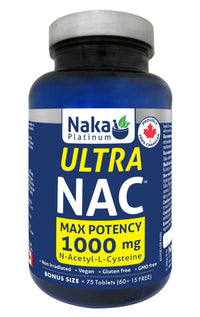 Thumbnail for Naka Ultra NAC 1000mg - Nutrition Plus